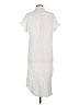 Unbranded 100% Polyester White Casual Dress Size L - photo 2
