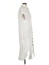 Unbranded 100% Polyester White Casual Dress Size L - photo 4