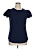 Lane Bryant Blue Short Sleeve Top Size 14 - 16 Plus - photo 1