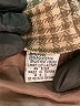 Chaus Houndstooth Brown Tan Wool Skirt Size 1X (estimated) - photo 5