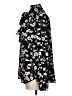 Bar III 100% Polyester Hearts Black Long Sleeve Blouse Size L - photo 5