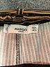 Mango Stripes Brown Casual Pants Size S - photo 7