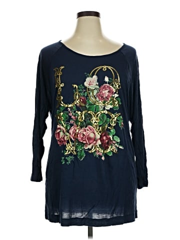 Freebird 3/4 Sleeve T-Shirt (view 1)