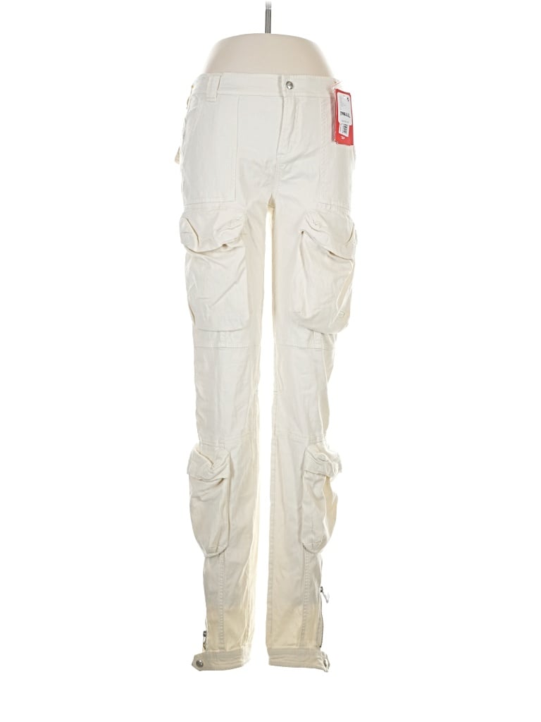 Pre-owned Diesel Cargo Pants In Ivory