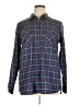 Eddie Bauer Plaid Blue Long Sleeve Button-Down Shirt Size XL - photo 1