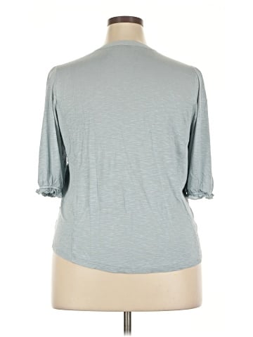 Democracy 3/4 Sleeve Button-Down Shirt (view 2)