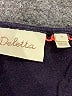 Deletta Black Sleeveless Blouse Size M - photo 7