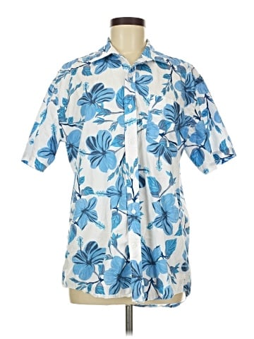 Unbranded Short Sleeve Button-Down Shirt (view 1)