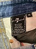 7 For All Mankind Stars Blue Jeans Size 28 waist - photo 4