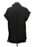 Assorted Brands 100% Polyester Polka Dots Black Short Sleeve Blouse Size L - photo 2
