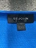 St. John Blue Wool Coat Size XL - photo 6