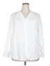 Unbranded 100% Polyester White 3/4 Sleeve Blouse Size XXL - photo 1
