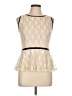 Speechless Ivory Sleeveless Blouse Size L - photo 1