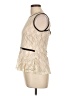 Speechless Ivory Sleeveless Blouse Size L - photo 5