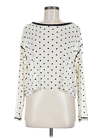 Three Dots Long Sleeve Blouse (view 1)