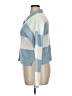 It's Our Time Color Block Blue Pullover Sweater Size XL - photo 5