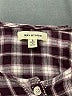 Max Studio 100% Rayon Plaid Black Long Sleeve Blouse Size S - photo 7
