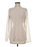 Ann Taylor LOFT 100% Polyester Ivory Long Sleeve Blouse Size S - photo 1
