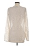 Ann Taylor LOFT 100% Polyester Ivory Long Sleeve Blouse Size S - photo 2