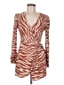 Forever 21 Animal Print Brown Cocktail Dress Size M - photo 1