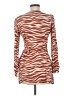 Forever 21 Animal Print Brown Cocktail Dress Size M - photo 2