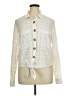 Express 100% Cotton Ivory Long Sleeve Button-Down Shirt Size XL - photo 1
