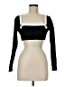 Stylest Black Long Sleeve Top Size M - photo 1