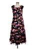 Xscape 100% Polyester Floral Black Cocktail Dress Size 8 - photo 2