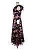 Xscape 100% Polyester Floral Black Cocktail Dress Size 8 - photo 5