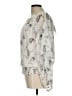 Joie 100% Silk Ivory 3/4 Sleeve Silk Top Size L - photo 5