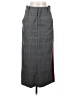 Zara Plaid Stripes Gray Formal Skirt Size XS - photo 1