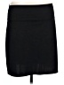 Maurices Solid Black Casual Skirt Size L - photo 1