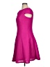 Julia Jordan 100% Polyester Solid Pink Cocktail Dress Size 14 - photo 5