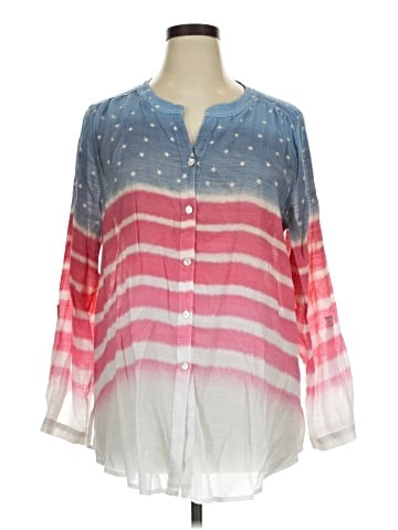 MULTIPLES Long Sleeve Blouse (view 1)