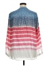 MULTIPLES Color Block Pink Long Sleeve Blouse Size 1X - photo 2
