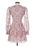 Walter Baker 100% Polyester Paisley Pink Cocktail Dress Size 0 - photo 2