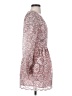 Walter Baker 100% Polyester Paisley Pink Cocktail Dress Size 0 - photo 4