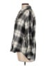 Old Navy 100% Cotton Plaid Black Long Sleeve Button-Down Shirt Size L - photo 5