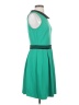 Elle Color Block Green Casual Dress Size XS - photo 4
