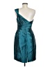 Wtoo Solid Teal Cocktail Dress Size 8 - photo 2