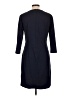 J. McLaughlin Chevron-herringbone Blue Casual Dress Size L - photo 2