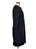 J. McLaughlin Chevron-herringbone Blue Casual Dress Size L - photo 4
