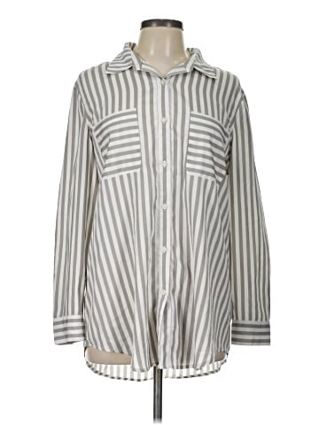 a.n.a. A New Approach Long Sleeve Blouse (view 1)