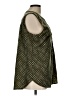 Croft & Barrow 100% Polyester Green Sleeveless Blouse Size L - photo 4