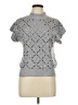 On Twelfth Gray Short Sleeve Top Size L - photo 1
