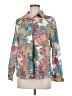 Unbranded Floral Green Long Sleeve Blouse Size M - photo 1