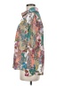 Unbranded Floral Green Long Sleeve Blouse Size M - photo 5
