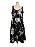 City Chic 100% Polyester Floral Black Casual Dress Size 22 Plus (XL) - photo 1