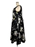 City Chic 100% Polyester Floral Black Casual Dress Size 22 Plus (XL) - photo 5