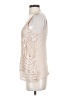 Express Ivory Sleeveless Blouse Size S - photo 5